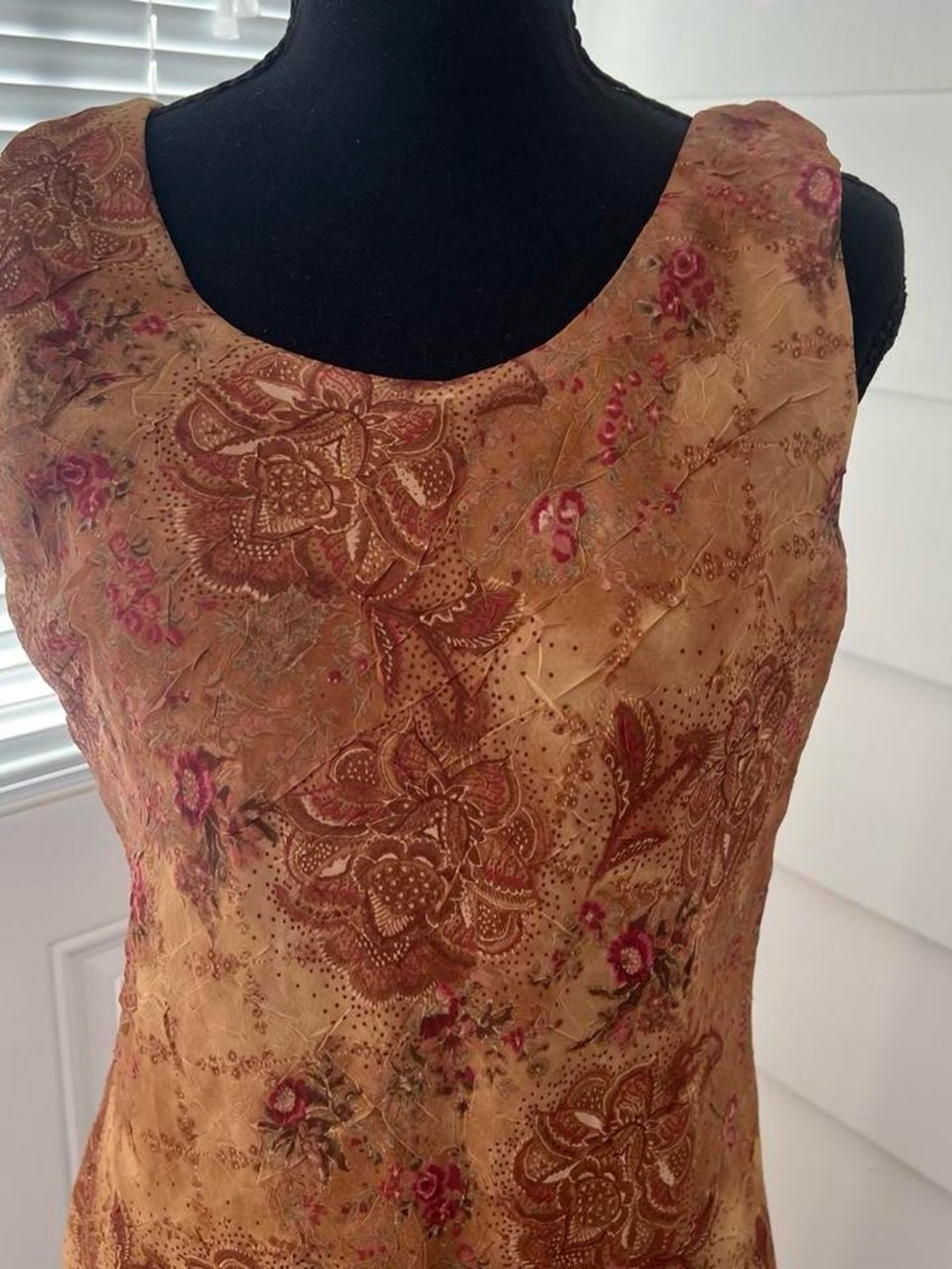 90s Cottagecore fairy floral midi dress